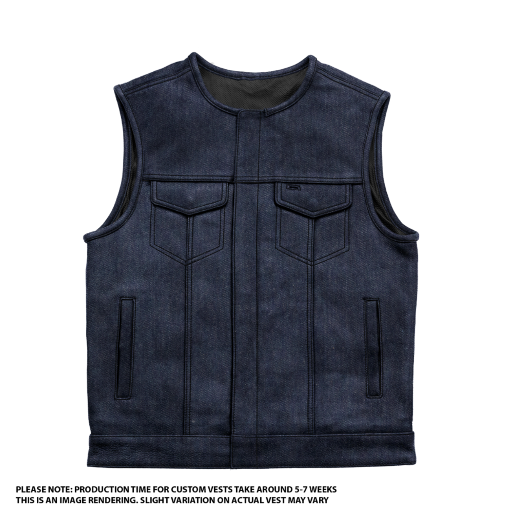 Mens Club Style Custom Vest Custom Builder Best Leather Ny