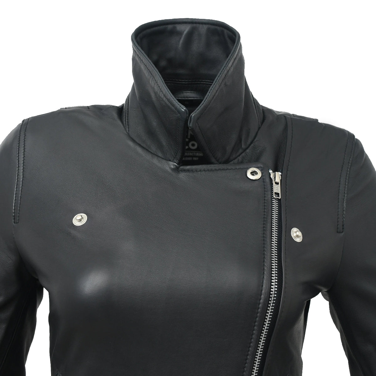 Lennox Moto Style Leather Jacket