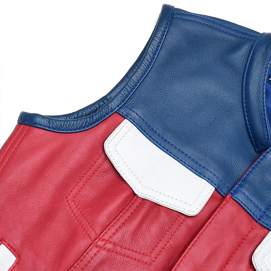 Freedom Belle Women's Motorcycle Leather Vest Women's Leather Vest Best Leather Ny