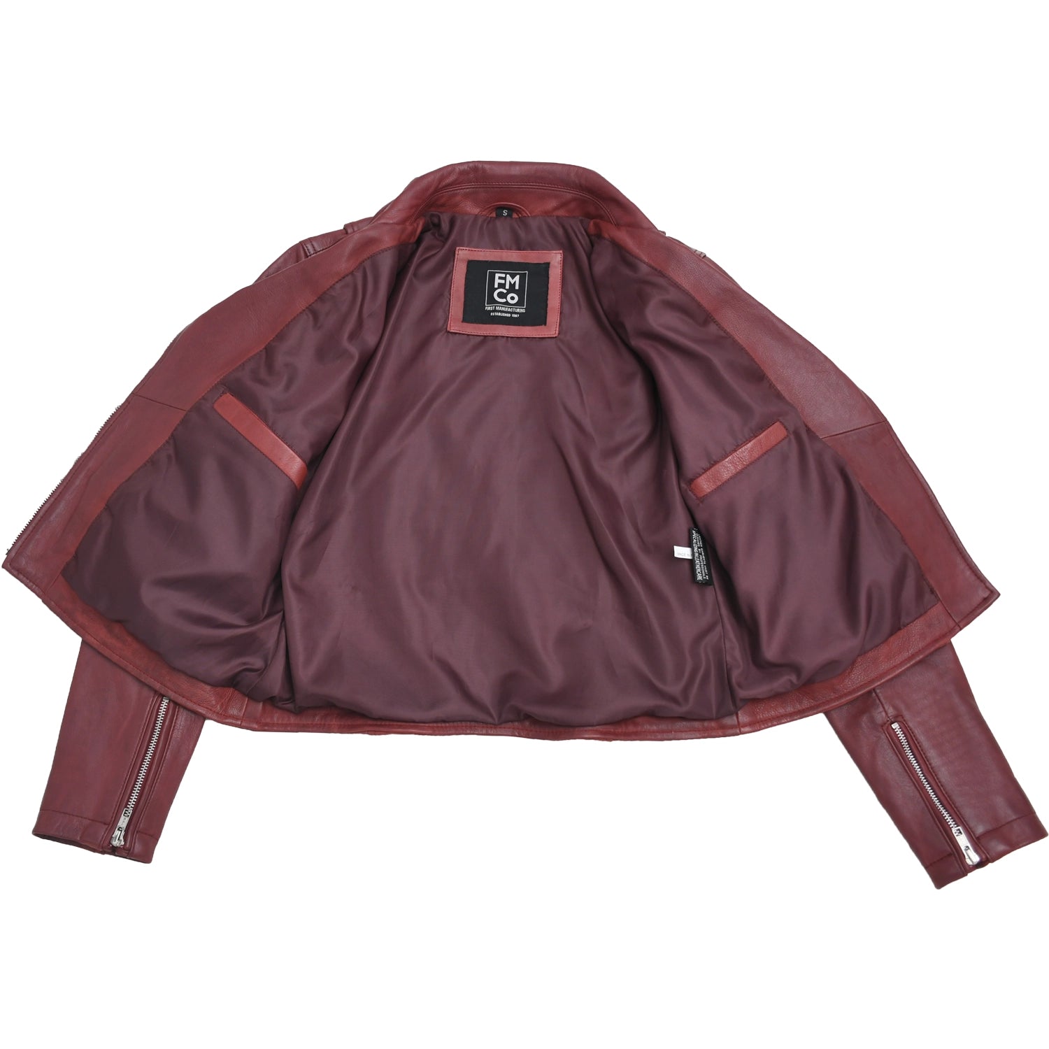 Lennox Moto Style Leather Jacket
