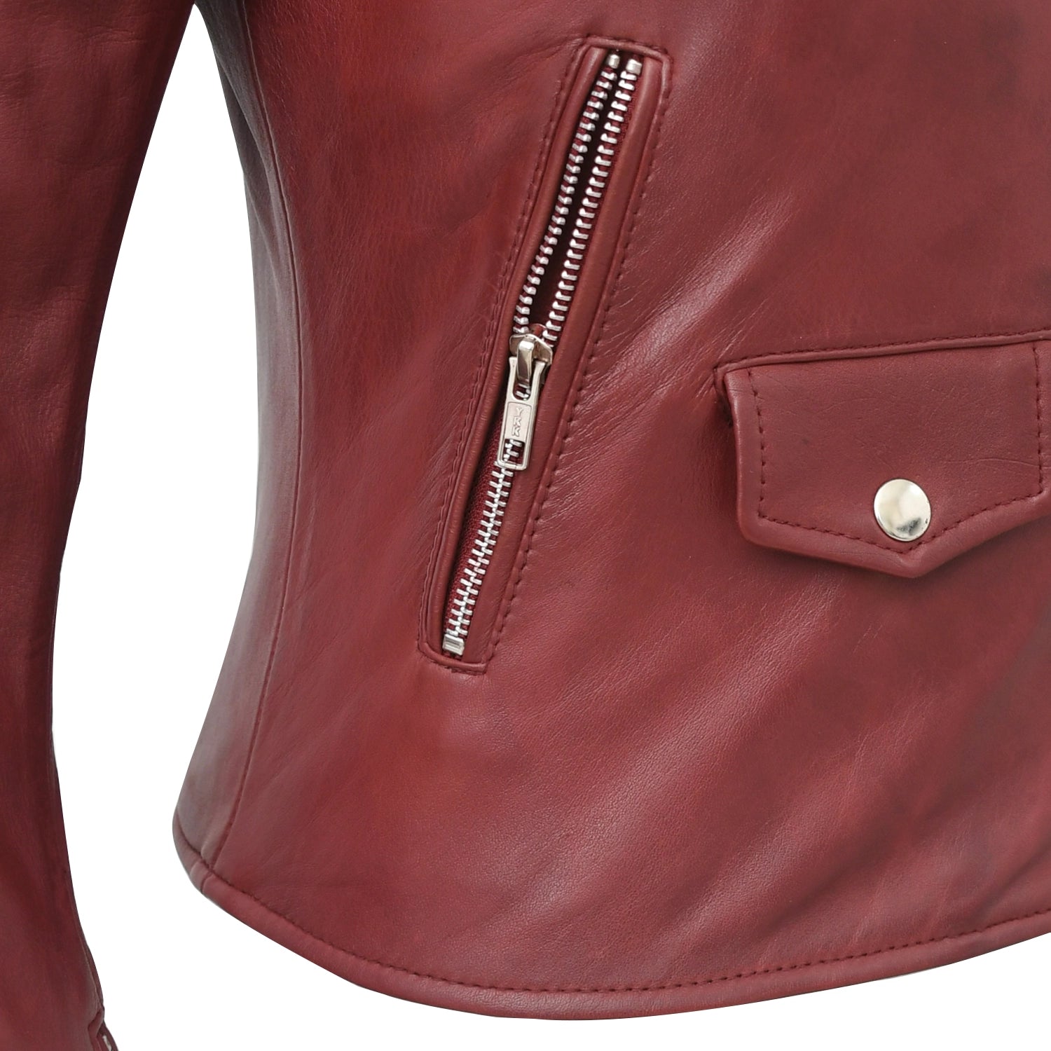 Lennox Moto Style Leather Jacket