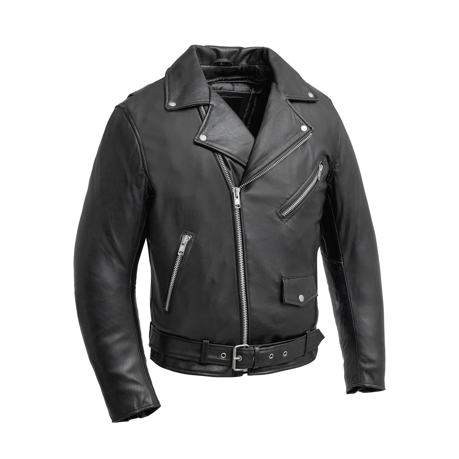 Jay Mens Fashion Leather Jacket Men's New Zealand Lambskin Jacket FMCo