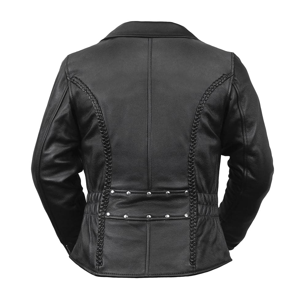 YELONA BELOVA Motorcycle Leather Jacket Women's Motorcycle Leather Jacket Best Leather Ny
