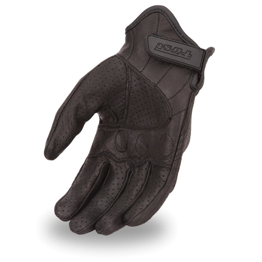 AVER - Perforated Leather Gloves Gloves Best Leather Ny