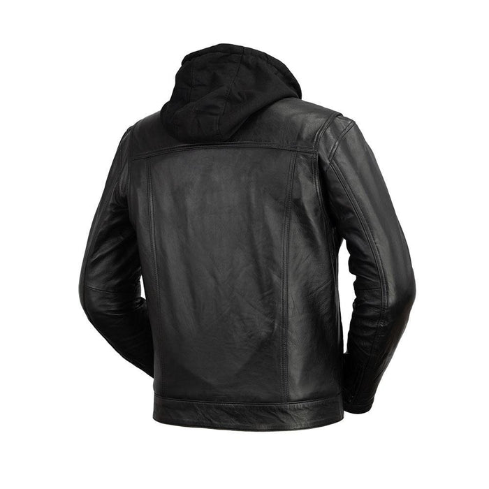 Axel - Men's Hooded Leather Jacket Men's Fashion Leather Jacket Best Leather Ny