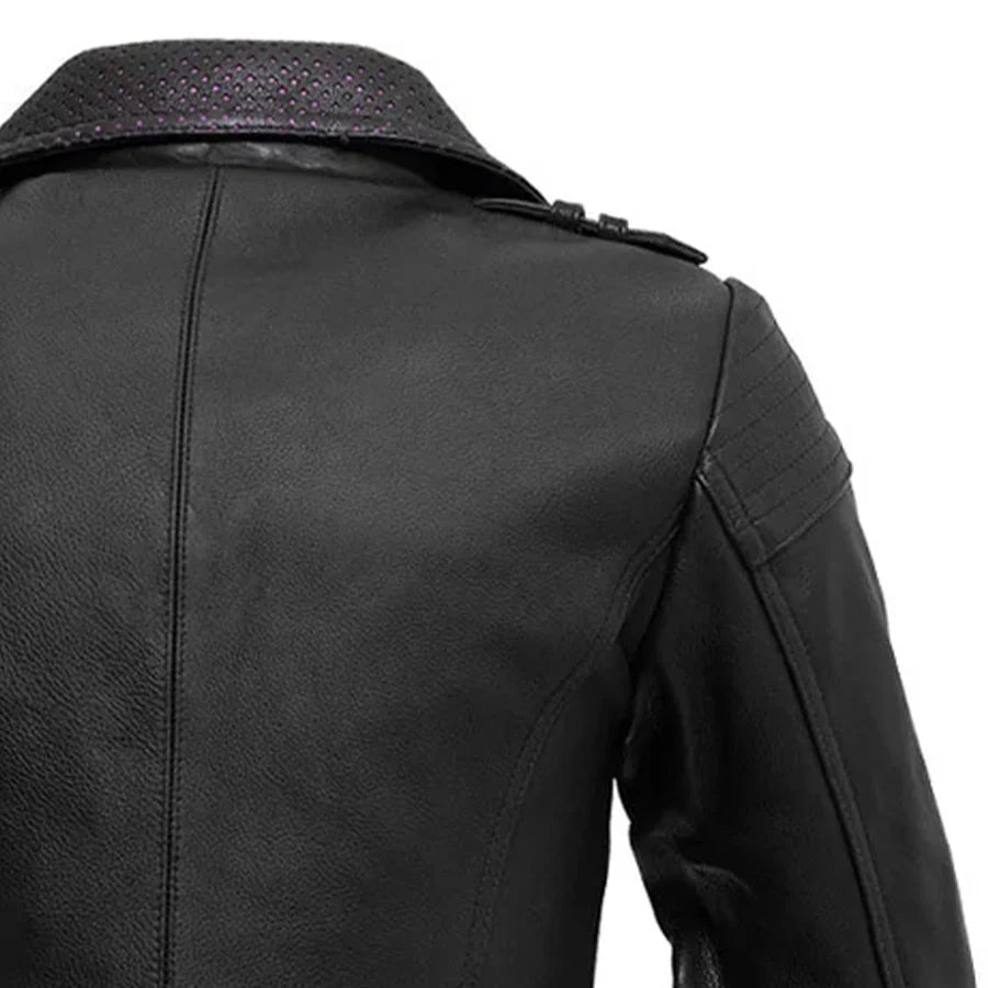 CERI Motorcycle Leather Jacket Women's Motorcycle Leather Jacket Best Leather Ny