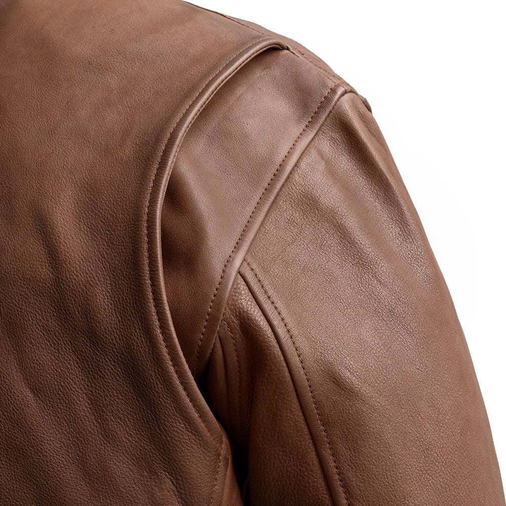 Striker Moto Bomber - Men's Leather Jacket Men's Motorcycle Jacket Best Leather Ny