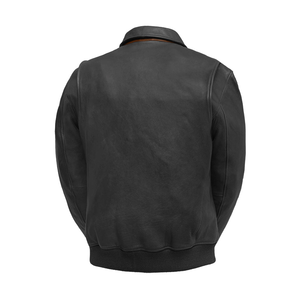 Striker Moto Bomber - Men's Leather Jacket Men's Motorcycle Jacket Best Leather Ny