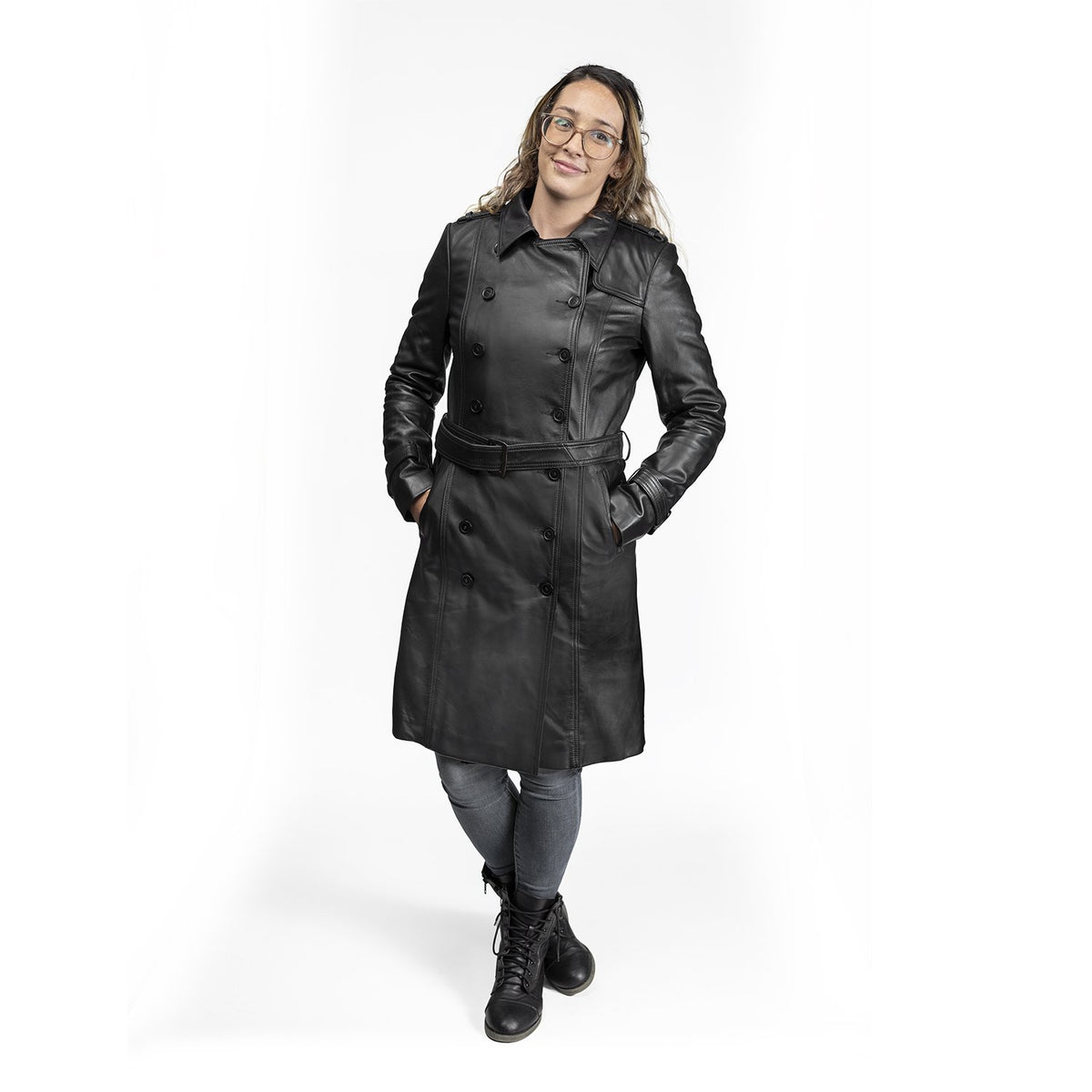 Olivia - Women's Leather Jacket Black Women's Fashion Leather Jacket Best Leather Ny Black XS