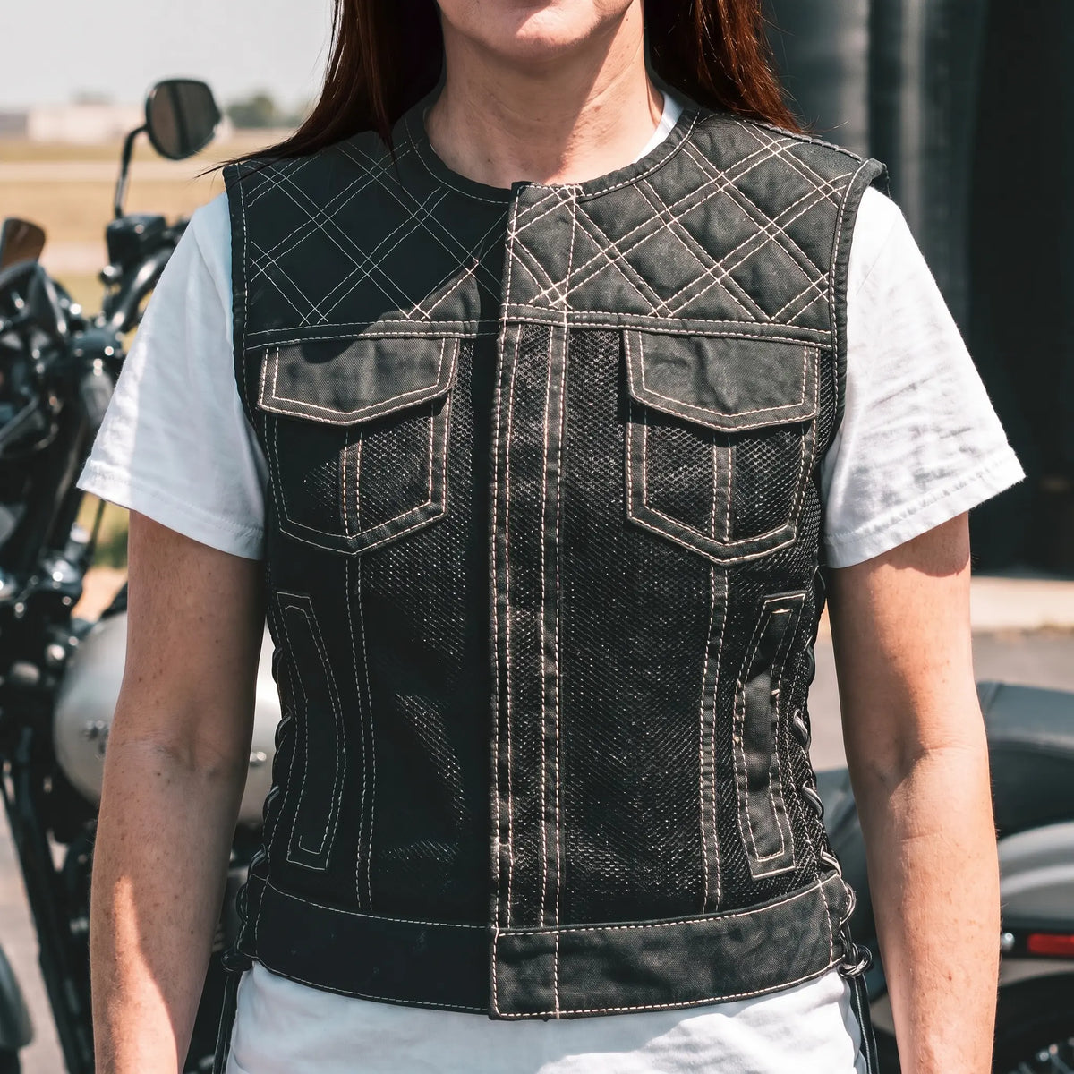 Women's Custom Moto Mesh Custom Builder Best Leather Ny