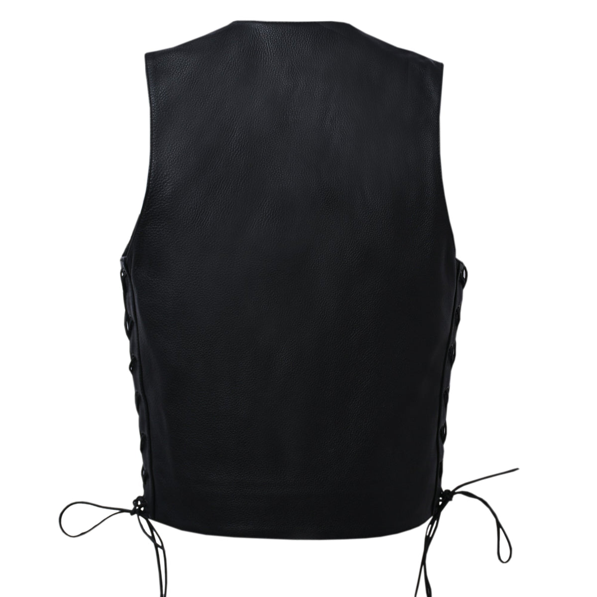 DELANEY - Motorcycle Leather Vest Men's Leather Vest Best Leather Ny
