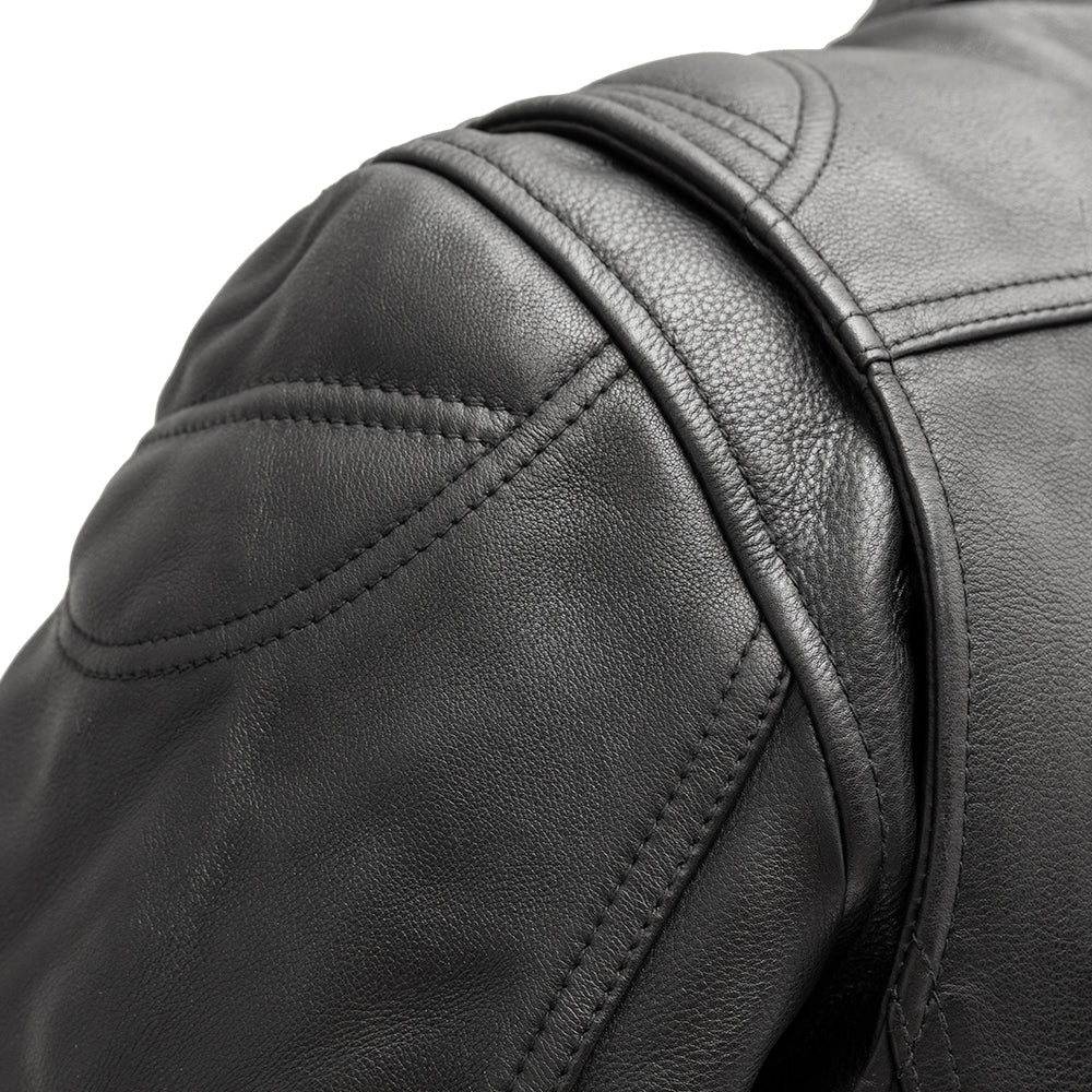 SERPENT - Scooter Style Men's Leather Motorcycle Jacket Men's Motorcycle Jacket Best Leather Ny