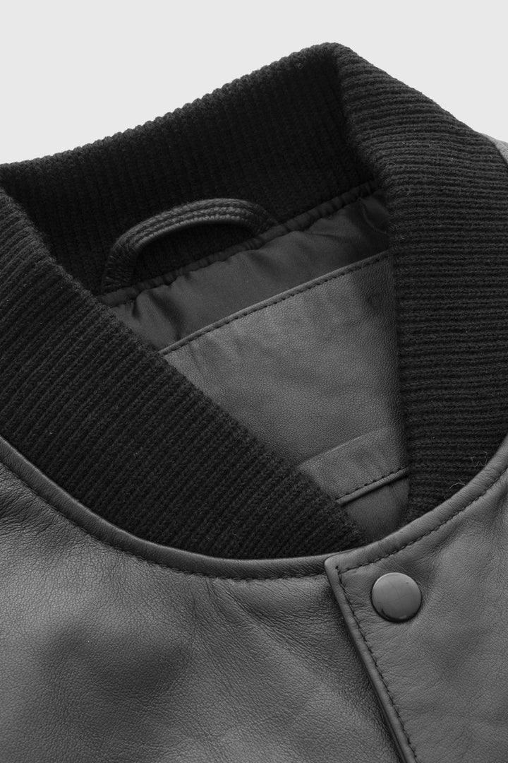 Keith Fashion Leather Varsity Jacket Men's Varsity Jacket FMCo