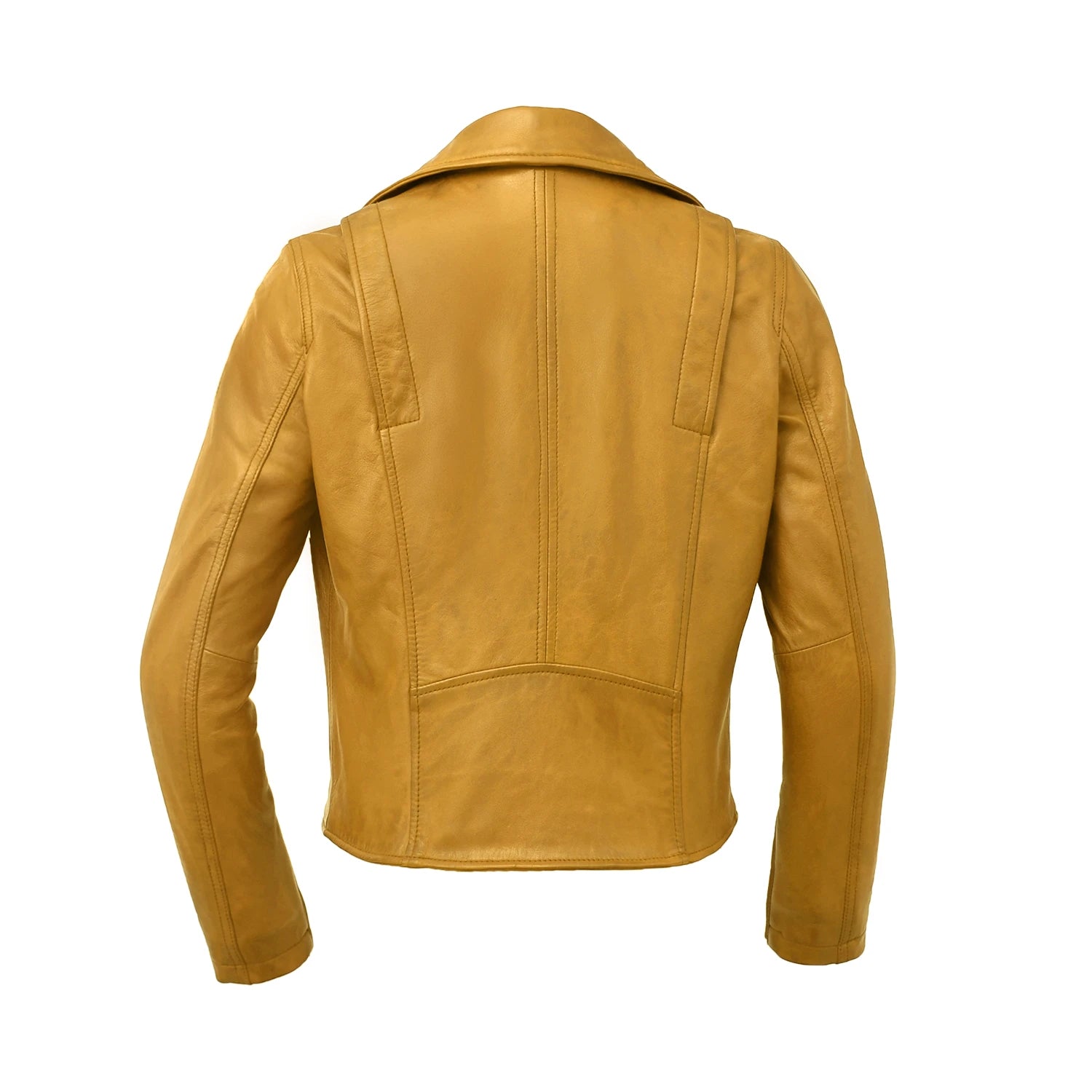 Lennox Moto Style Leather Jacket Women's Fashion Leather Jacket FMCo