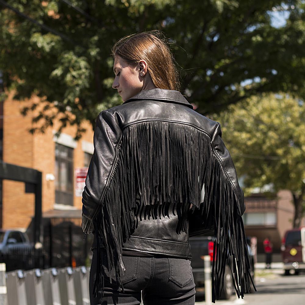Daisy - Women's Fashion Leather Jacket (Black) Women's Fashion Leather Jacket Best Leather Ny