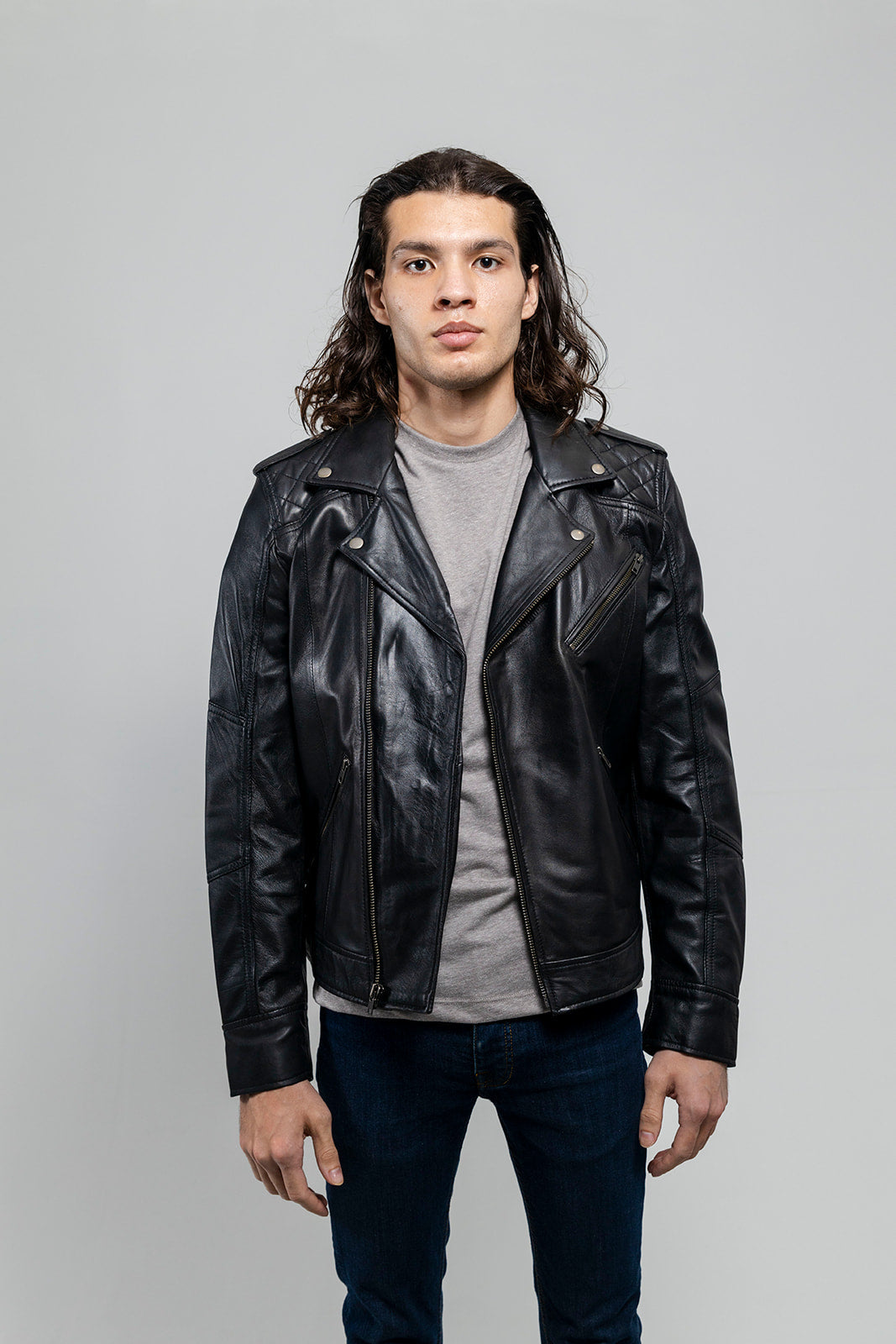 Gavin - Men's Fashion Lambskin Leather Jacket Men's Fashion Leather Jacket Best Leather Ny S