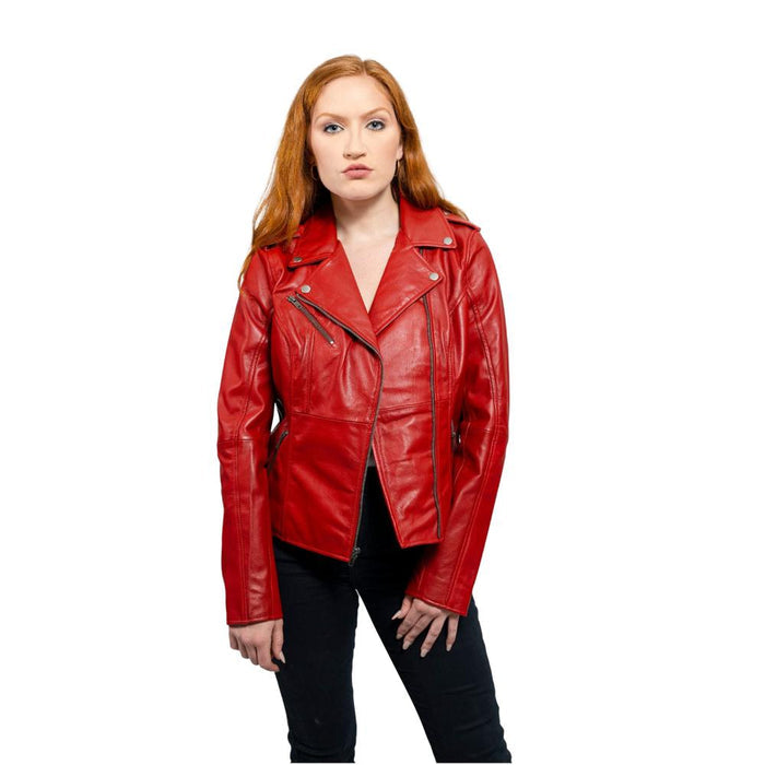 Abigail- Vintage Moto Leather Jacket Women's Fashion Leather Jacket Best Leather Ny