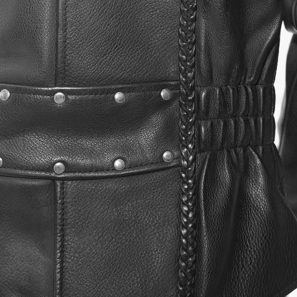 YELONA BELOVA Motorcycle Leather Jacket Women's Motorcycle Leather Jacket Best Leather Ny