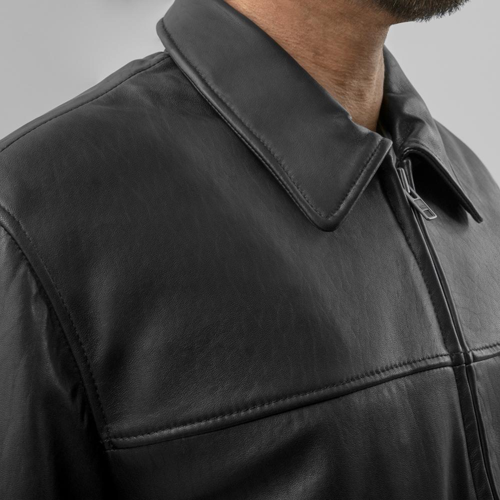 Anderson Men's Cowhide Leather Jacket Men's Fashion Jacket FMCo