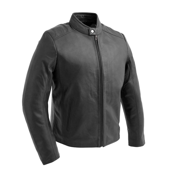 Blake - Men's Fashion Lambskin Leather Jacket (Black) Men's Fashion Leather Jacket Best Leather Ny