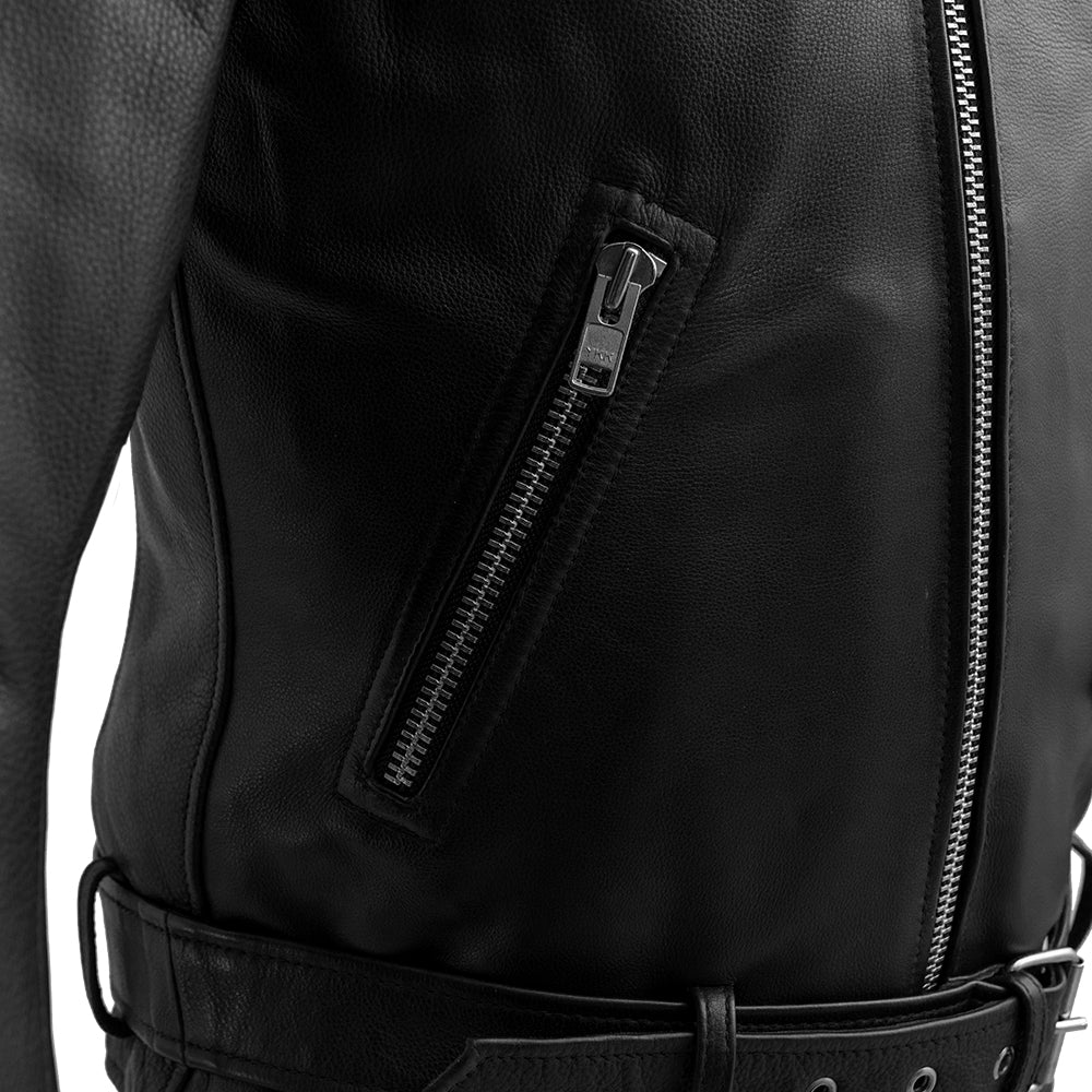BLACK PANTHAR Men's Leather Motorcycle Jacket Men's Motorcycle Jacket Best Leather Ny