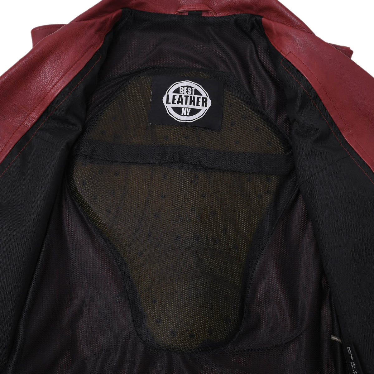 ICONIC - Motorcycle Leather Vest Men's Leather Vest Best Leather Ny
