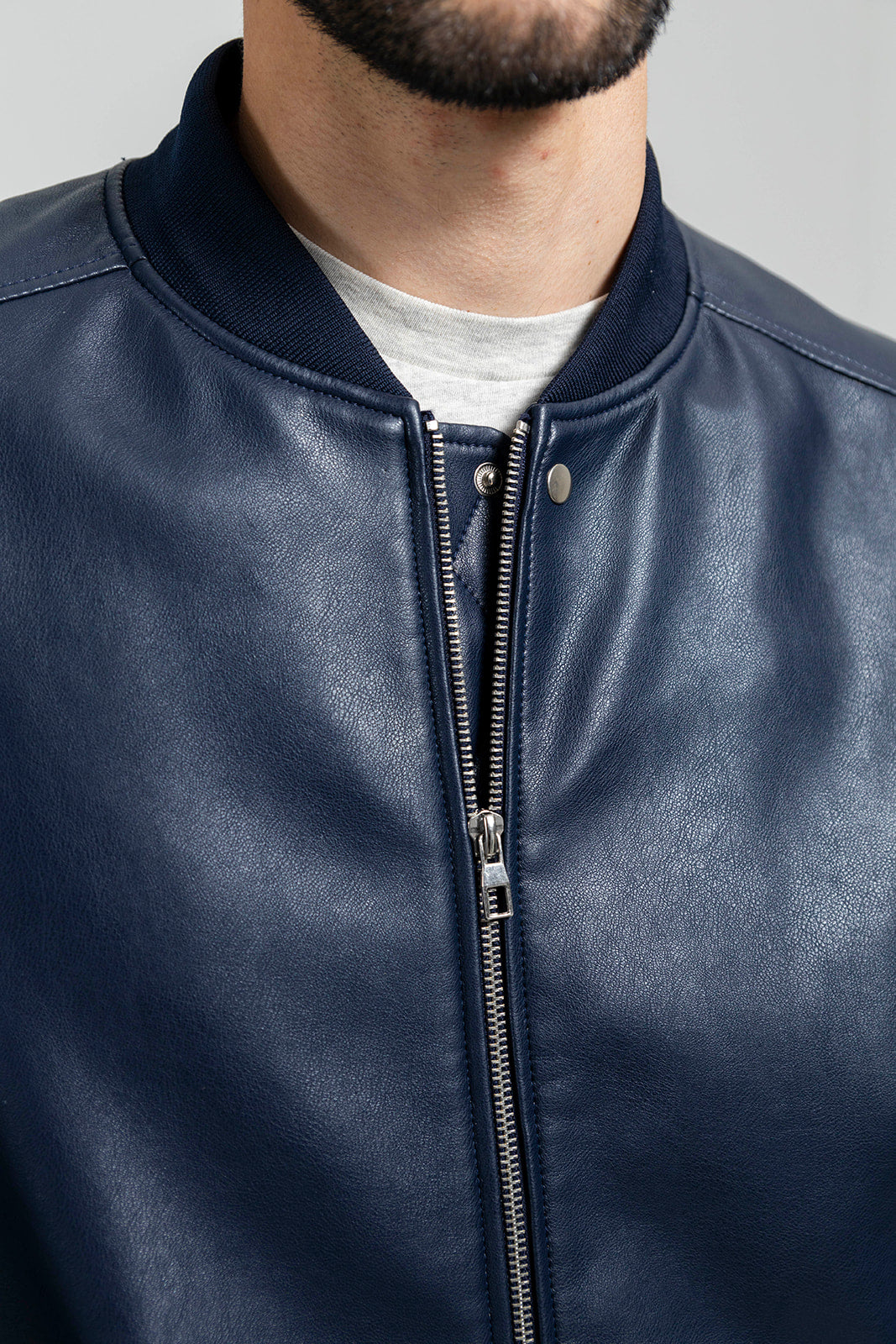 Justin Men's Vegan Faux Leather Jacket Men's Vegan Faux Leather jacket FMCo