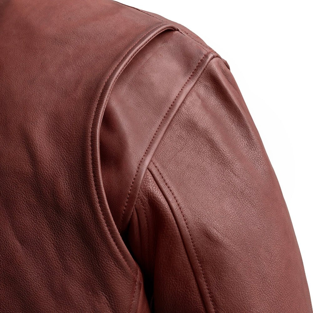 Striker Moto Bomber - Men's Leather Jacket Men's Motorcycle Jacket Best Leather Ny
