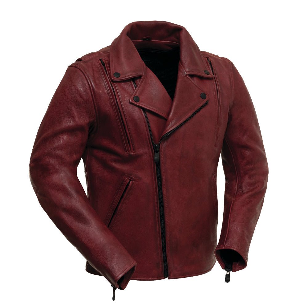 BIKER THRILL Men's Leather Motorcycle Jacket Men's Motorcycle Jacket Best Leather Ny