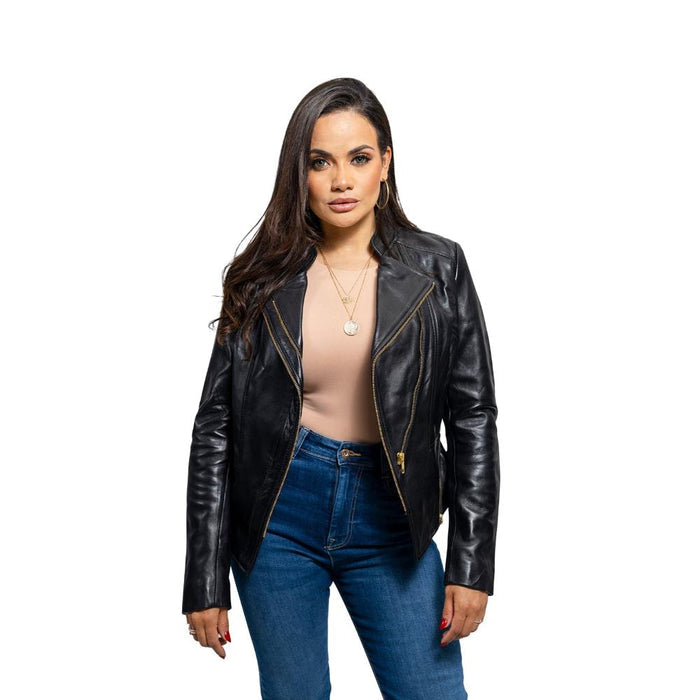 Zoey - Women's Fashion Lambskin Leather Jacket Women's Fashion Leather Jacket Best Leather Ny